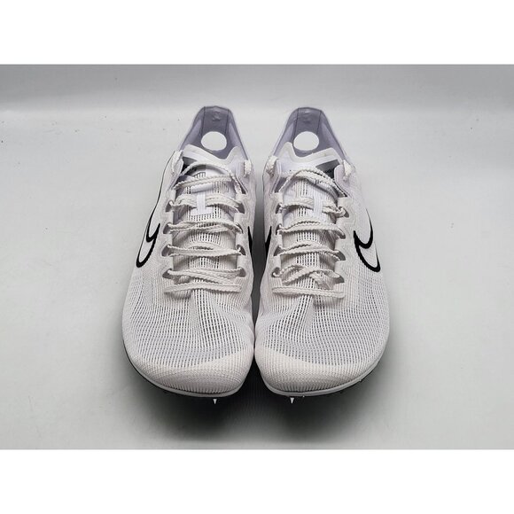 Nike Zoom Mamba 6 White Distance Track With Spikes DR2733-100 Size 10.5 - Picture 2 of 11